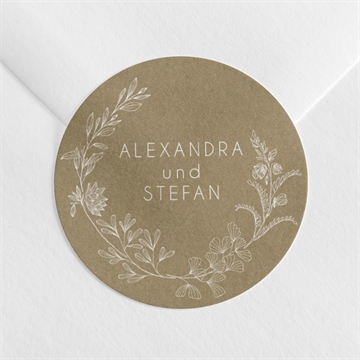 Aufkleber Hochzeit ref. N3601165