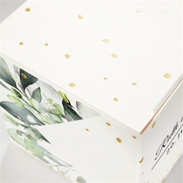 Geschenkbox Hochzeit explosion - gold - Vue 2