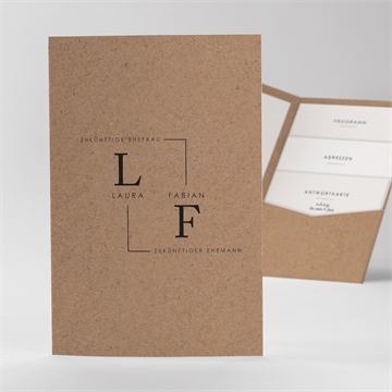 Hochzeitseinladung Ref. N84104