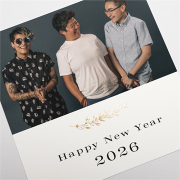 Weihnachtskarte goldene feinheit - vue 3