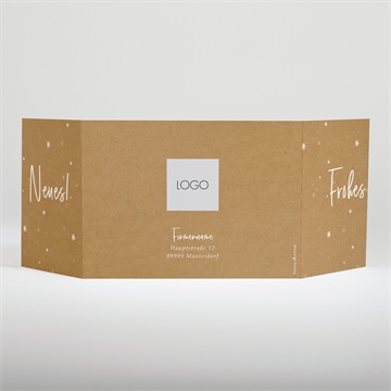 Weihnachtskarte verschneite wünsche - Vue 3