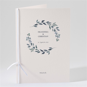 Kirchenheft Hochzeit schöner glanz