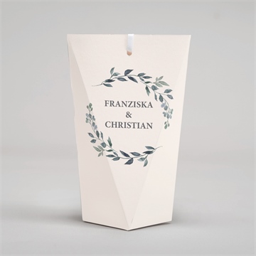 Geschenkbox Hochzeit schöner glanz - schachtel - Vue 4