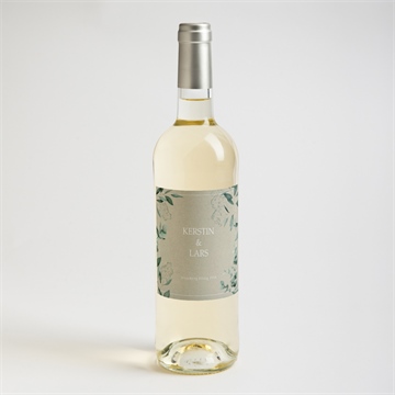 Flaschenetikett Hochzeit intime blätterwelt - Vue 2