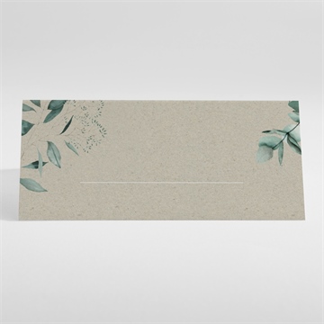 Tischkarte Hochzeit intime blätterwelt - Vue 2