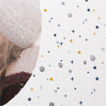 Weihnachtskarte silberne weihnacht - Vue 2