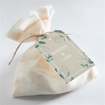 Geschenkanhänger Hochzeit intime blätterwelt - Vue 2