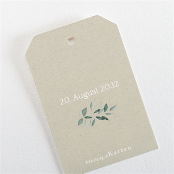 Geschenkanhänger Hochzeit intime blätterwelt - Vue 3