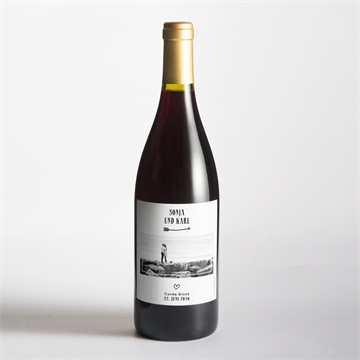 Flaschenetikett Hochzeit myriade - Vue 2