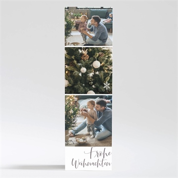 Weihnachtskarte weihnachtskarte fotostreifen