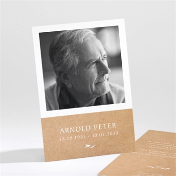 Trauerkarte abschiednehmen