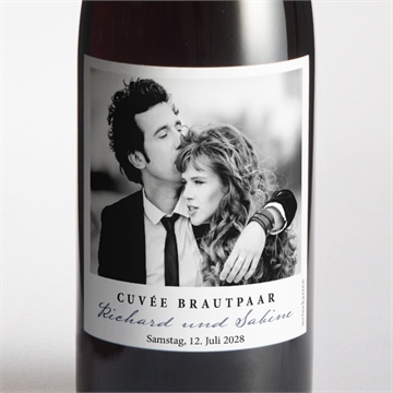 Flaschenetikett Hochzeit ref. N300555