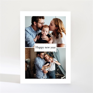 Weihnachtskarte neujahrsgrüße