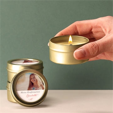 Kerze Konfirmation kupferblätter - Vue 2