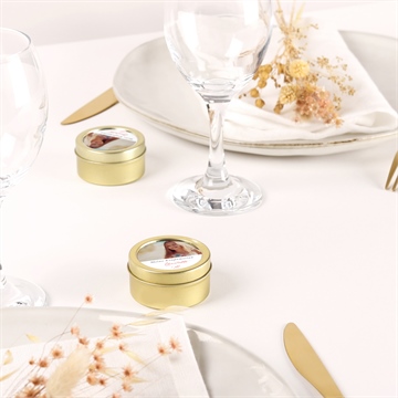 Kerze Konfirmation kupferblätter - Vue 3