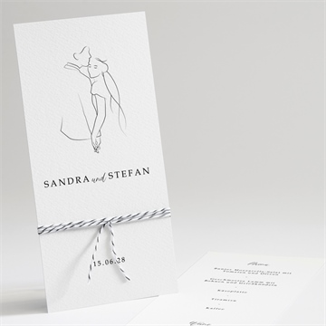 Menükarte Hochzeit ref. N221236