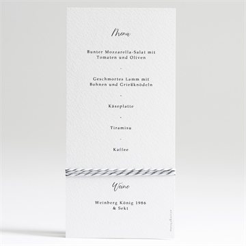 Menükarte Hochzeit skizze - Vue 2