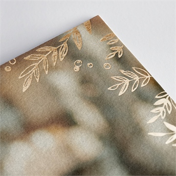 Einladung Konfirmation goldrauschen - Vue 2