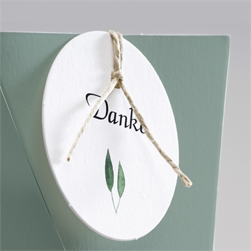 Geschenkbox Hochzeit blätterband - schachtel - Vue 2