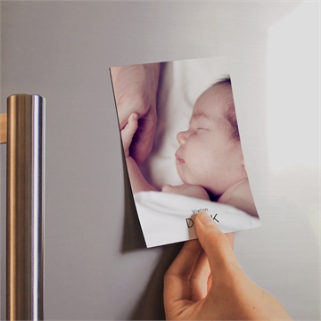 Dankeskarte Geburt zarte silhouette - Vue 2