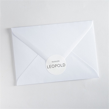 Sticker Geburt zarte silhouette - Vue 3