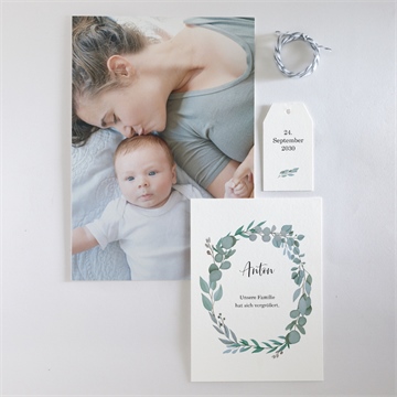 Geburtskarte boheme - Vue 5