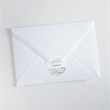 Sticker Geburt pflanzliche zärtlichkeit - Vue 3