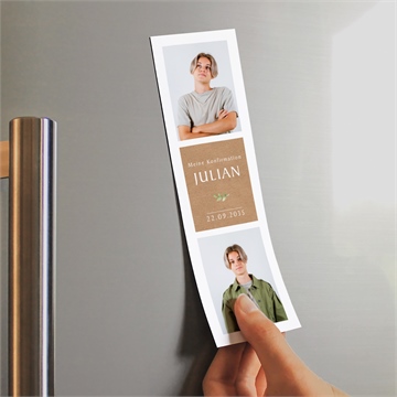 Einladung Konfirmation fotostreifen - vue 2