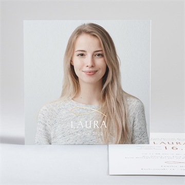 Einladung Konfirmation goldener ichthus