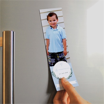 Andenken Kommunion zartes blau - magnet - Vue 2