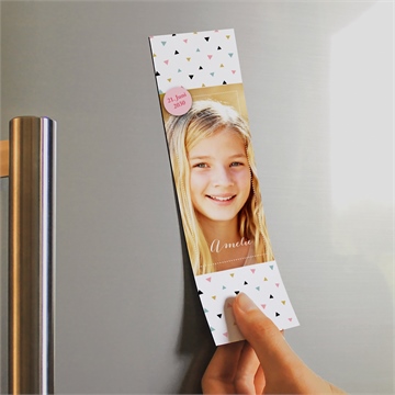 Andenken Kommunion festlich modern - magnet - Vue 2