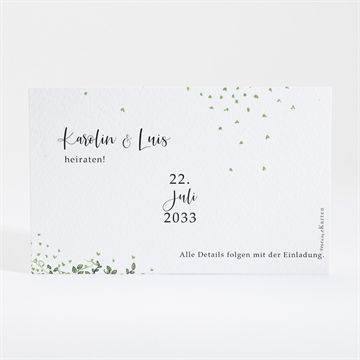 Save the Date Karte landkunstliebe - Vue 2