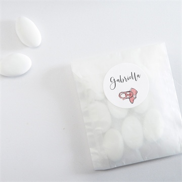 Sticker Geburt unsere kleinen schuhe - Vue 4