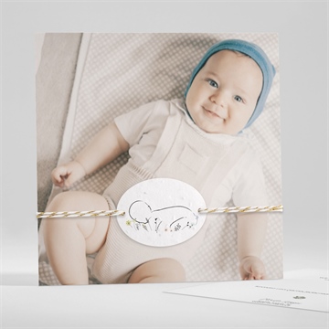 Geburtskarte präsentation - saatpapier