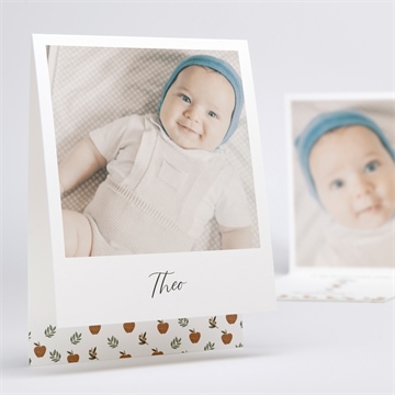 Geburtskarte präsentation - klappkarte