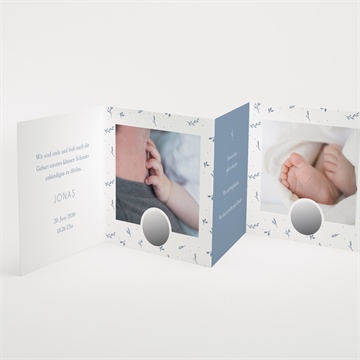 Geburtskarte kleine freude - Vue 2