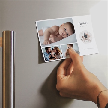 Geburtskarte kleiner ausflug - magnet - Vue 2