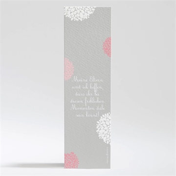 Andenken Kommunion taube mit blumen - Vue 2