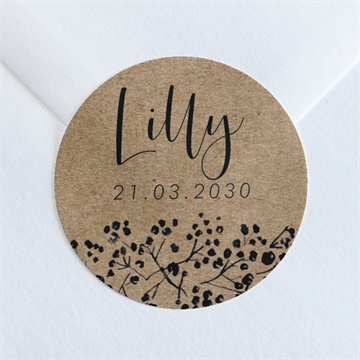 Sticker Geburt süße neuigkeit