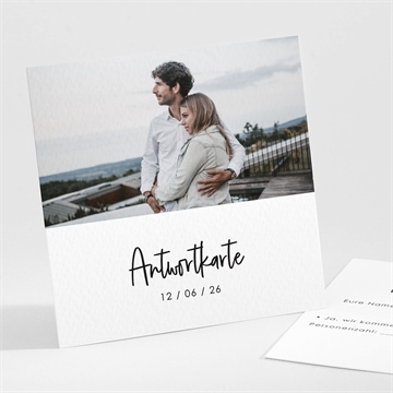 Antwortkarte Hochzeit ref. N301230