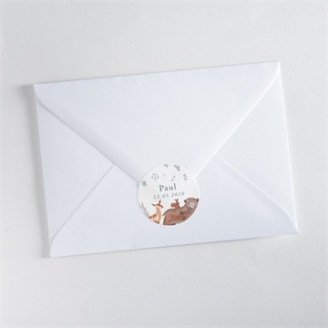 Sticker Geburt waldtierchen - Vue 3