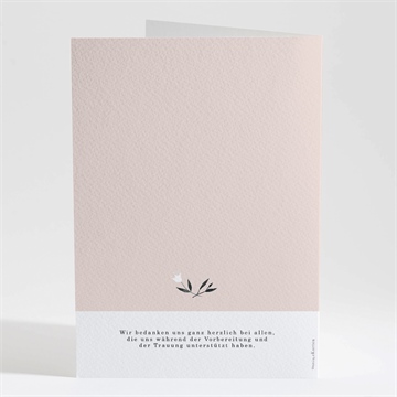 Kirchenheft Hochzeit in pink und weiß - Vue 4