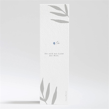 Andenken Kommunion vergiss mich nicht - blau - Vue 2