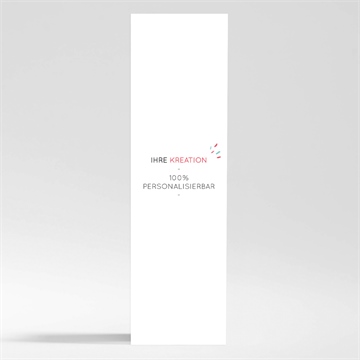 Andenken Kommunion blanco - 5,4x19,4cm (n200532)