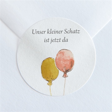 Sticker Geburt schlaf gut!