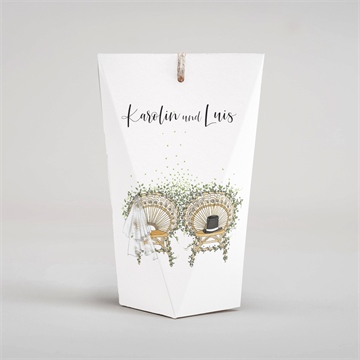 Geschenkbox Hochzeit landkunstliebe - schachtel - Vue 4