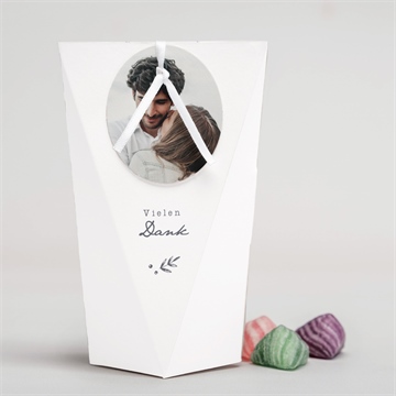 Geschenkbox Hochzeit laub - schachtel