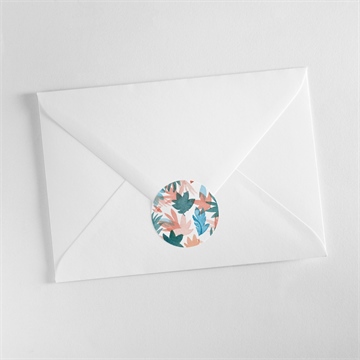 Sticker Geburt flower power - Vue 3