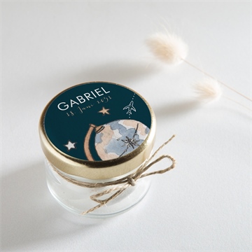 Sticker Geburt mein erster reisepass - Vue 2