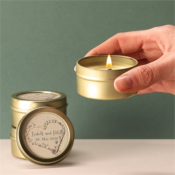 Kerze Hochzeit strandliebe - Vue 2